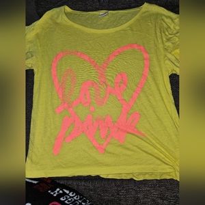 Pink Off The Shoulders Crop Top